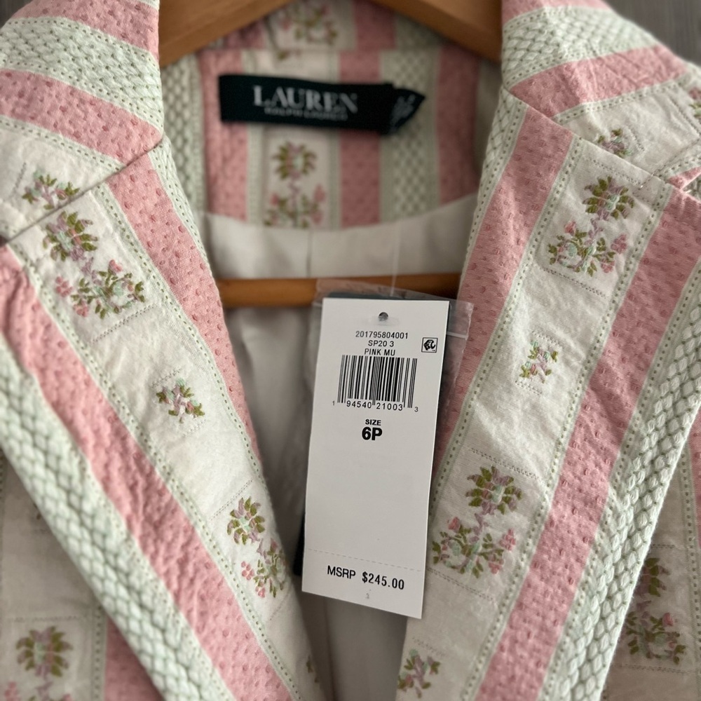 Ralph Lauren floral blazer - Picture 4 of 8